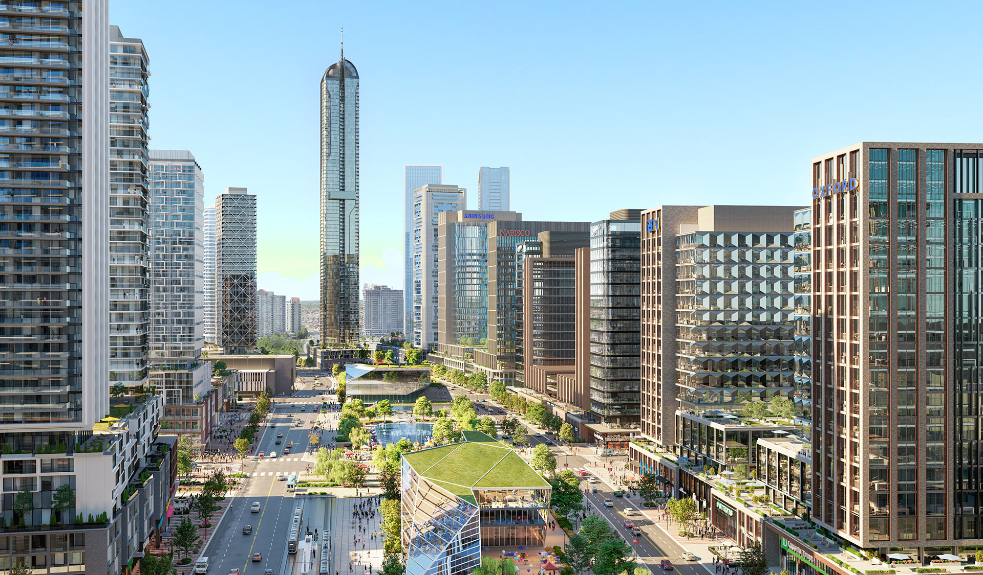 Oxford and AIMCo unveil Square One District, a new 130-acre 35,000-person mixed-use community in heart of downtown Mississauga